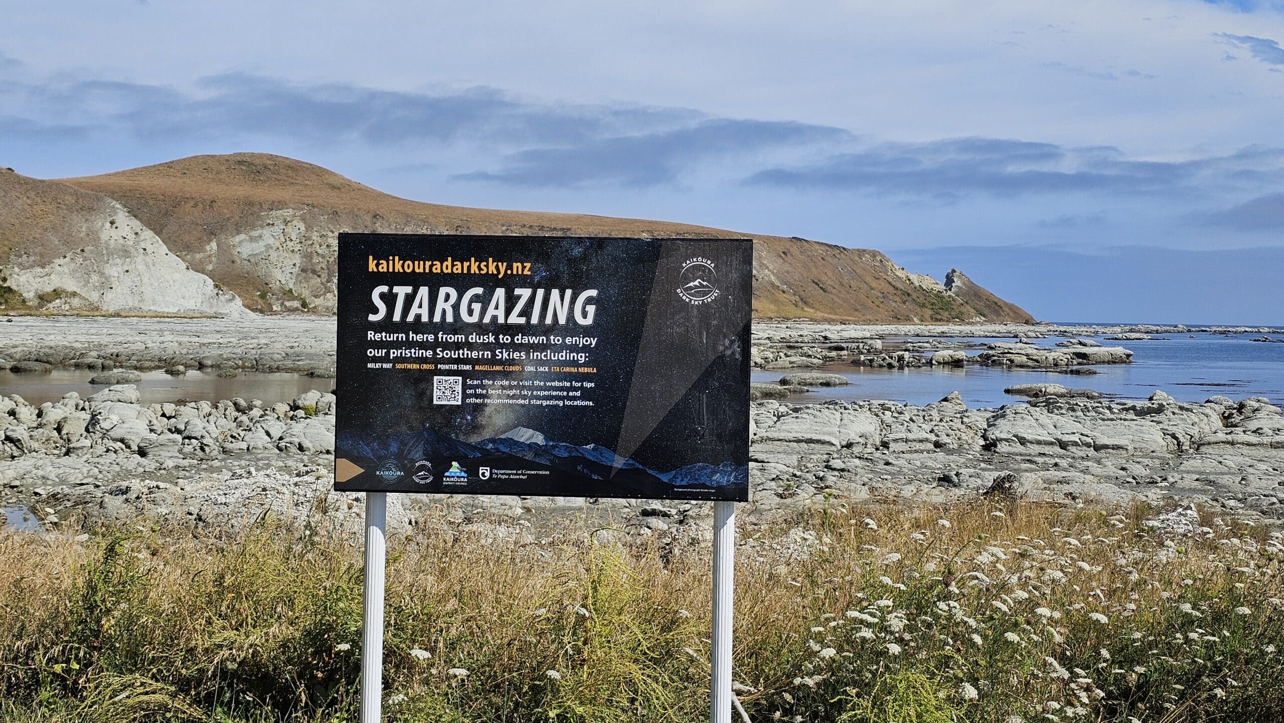Stargazing signs help promote the enjoyment of our night sky