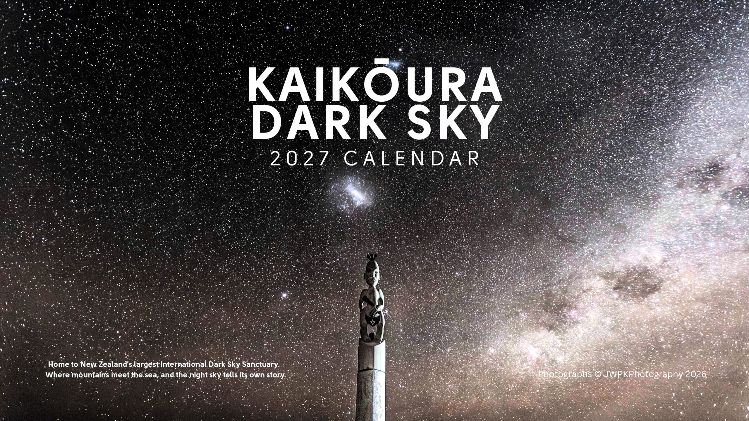 2027 Calendar fundraising to protect Kaikōura’s dark skies